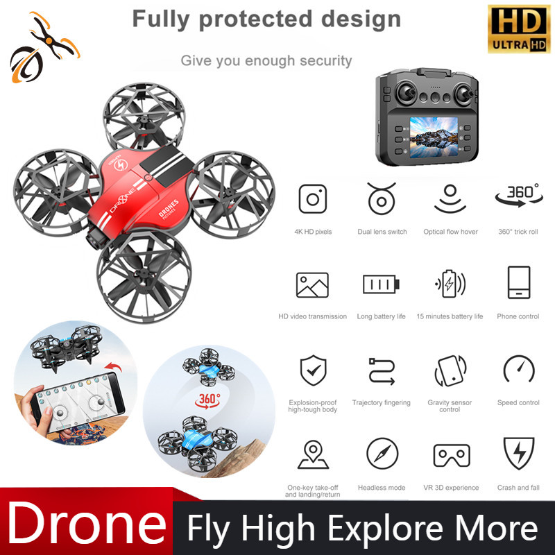 NEW Mini Drone 812PRO professi - đánh giá và giá Drone Gimbal Brushless