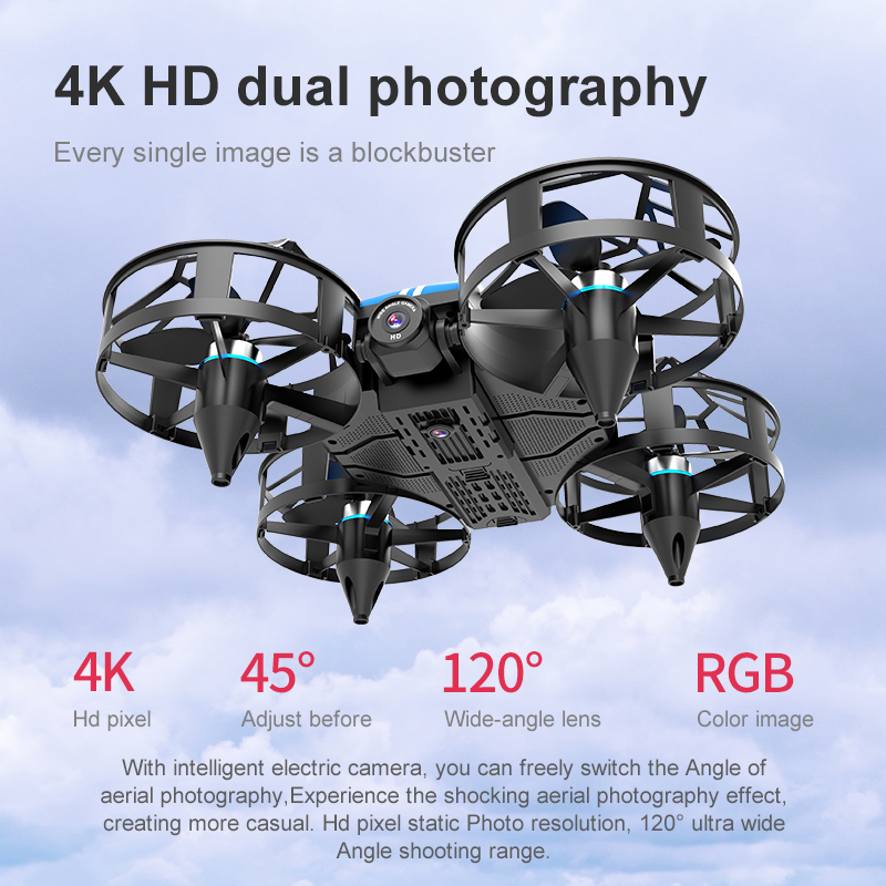 NEW Mini Drone 812PRO professi - đánh giá và giá Drone Gimbal Brushless